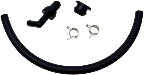 PCV Valve 90° & Grommet & Hose Kit 17130-PK1-003 Compatible with Accord Odyssey Civic Prelude Paseo Sienna Ac-ura CL MDX in Saudi Arabia