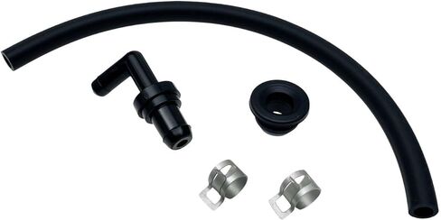 PCV Valve 90° & Grommet & Hose Kit 17130-PK1-003 Compatible with Accord Odyssey Civic Prelude Paseo Sienna Ac-ura CL MDX in Saudi Arabia