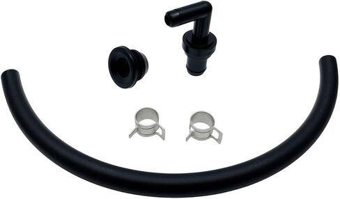 PCV Valve 90° & Grommet & Hose Kit 17130-PK1-003 Compatible with Accord Odyssey Civic Prelude Paseo Sienna Ac-ura CL MDX in Saudi Arabia