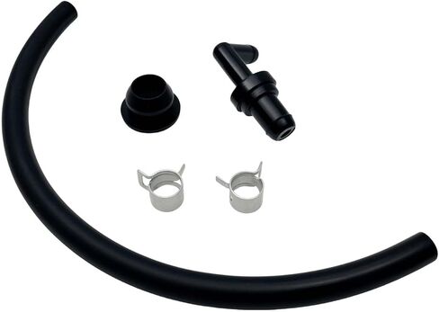 PCV Valve 90° & Grommet & Hose Kit 17130-PK1-003 Compatible with Accord Odyssey Civic Prelude Paseo Sienna Ac-ura CL MDX in Saudi Arabia