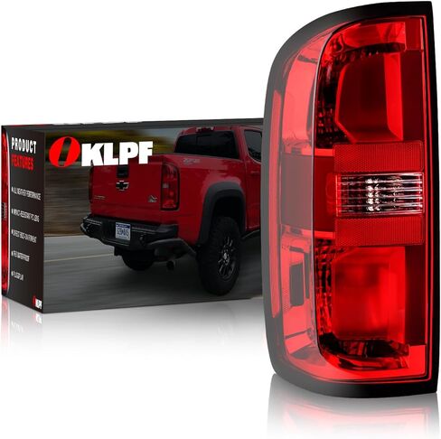 مصباح خلفي للفرامل OKLPF متوافق مع 2015 2016 2017 2018 2019 2020 2021 2022 Chevy Colorado، استبدل 84630993 GM2801270، مجموعة الضوء الخلفي الأحمر مع المصابيح والحزام، جانب الركاب الأيمن in Saudi Arabia