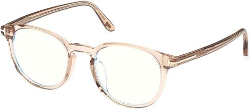 Tom Ford Eyeglasses FT 5795 -K-B Asian fit 045 Shiny Light Brown in Saudi Arabia