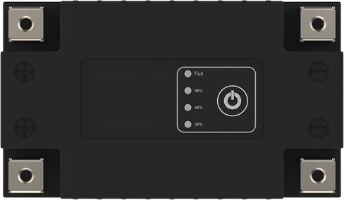 بطارية ليثيوم Powertex للدراجات النارية PTX1 تحل محل YTX4L-BS، YTX5L-BS، YTX7L-BS، YTZ5S، YTZ7S، وYTZ8V - BMS، 210 CCA، تشغيل داخلي، تصميم 4 محطات، أداء عالي وبطارية خفيفة الوزن in Kuwait