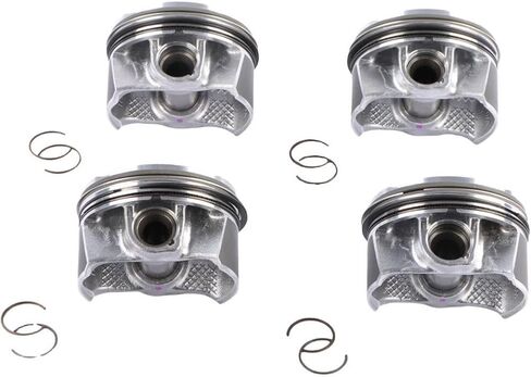 4 × مجموعة مكبس وحلقة N18 N13 AC STD 11257601181 متوافقة مع R55 R56 R58 R60 118i Countryman Paceman 77 مم in Kuwait