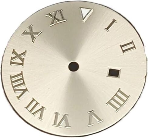 Wikene Watch Replacement dial 24.5MM Women's Watch Dial Luminous Log Watch Accessories for NH05 for NH06 Movement Watch Faces for Our 31mm Case in Kuwait