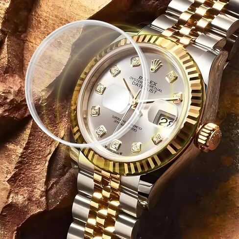 Sapphire Watch Glass Crystal Replacement for 40mm Rolex Datejust 16200, 16223, 16233 Anti Refllective in Saudi Arabia