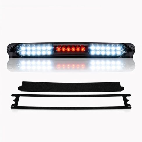 مصباح خلفي LED + مصباح شحن ضوء الفرامل الثالث لسيارة Ford F150 (1997-2003)، F150 Heritage 2004، يناسب فقط Styleside Fleetside. نسخة مطورة من مجموعة الضوء الخلفي الخلفي وضوء إيقاف التثبيت العالي. in Kuwait