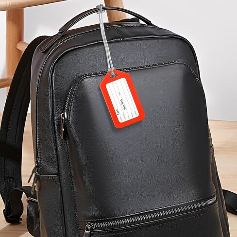 100 عبوة من حلقات بطاقات الأمتعة الشفافة من سيفيليا، بلاستيك غير قابل للكسر، تستخدم على نطاق واسع للهويات الشخصية للنزهات اليومية وبطاقات الأمتعة على الأمتعة in Kuwait