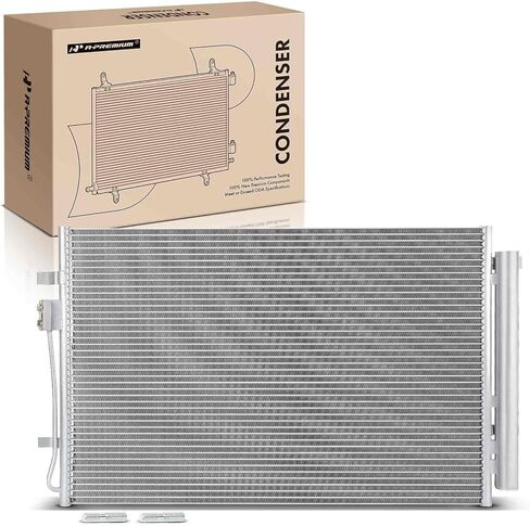 A-Premium Air Conditioning A/C Condenser Compatible with Kia Sorento 2021-2023 2.5L & Hyundai Santa Fe 2021-2023 2.5L, Replace# 97606P2500 in Saudi Arabia