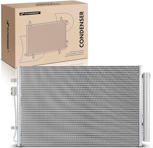 A-Premium Air Conditioning A/C Condenser Compatible with Kia Sorento 2021-2023 2.5L & Hyundai Santa Fe 2021-2023 2.5L, Replace# 97606P2500 in Saudi Arabia
