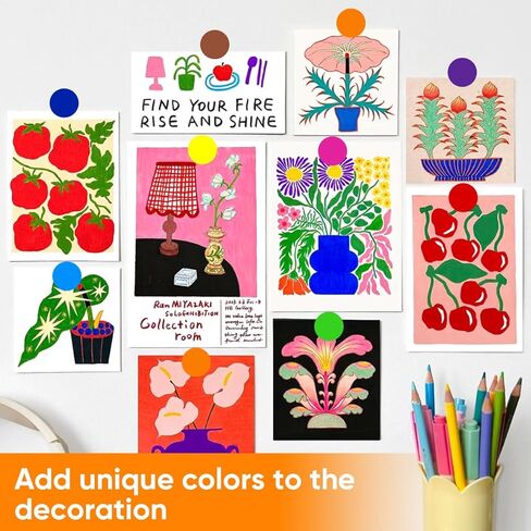 4500 قطعة من ملصقات النقاط الملونة مقاس 3/4 بوصة، ملصقات ترميز الألوان، ملصقات ملصقات ترميز ملونة بنمط 10 ألوان للمكتب، والفصول الدراسية للطلاب، ومبيعات المرآب (10 بكرات، 3/4 بوصة) in Kuwait