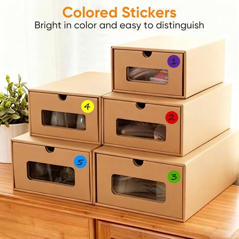 4500 قطعة من ملصقات النقاط الملونة مقاس 3/4 بوصة، ملصقات ترميز الألوان، ملصقات ملصقات ترميز ملونة بنمط 10 ألوان للمكتب، والفصول الدراسية للطلاب، ومبيعات المرآب (10 بكرات، 3/4 بوصة) in Kuwait