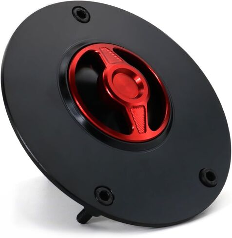 Xitomer Motorcycle 3 Holes Gas Tank Cap Cover Fuel Cap CNC Aluminum Alloy, Fit for ZX-6R 636 ZX636R 2007-2018, Z1000 2007-2021, ZX-14R 2006-2021, VERSYS 650 KLE650 2006-2021 and so on in Kuwait
