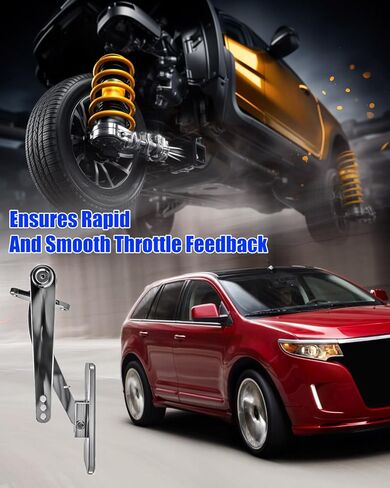 دواسة غاز مصقولة من الألومنيوم مناسبة لسيارة Chevy Ford Mopar، لقضبان الشوارع والقضبان الساخنة والبنيات المخصصة، 2 بوصة × 4-1/2 بوصة in Saudi Arabia