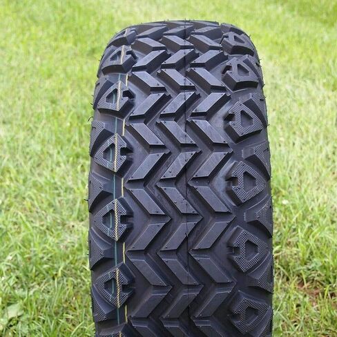 عجلات عربة جولف فيوجن مقاس 14 بوصة/إطارات لجميع التضاريس مقاس 23 × 10-14؛ معتمدة من وزارة النقل، ومتوافقة مع EZGO/Club Car/YMH، يلزم طقم رفع مقاس 5 بوصات أو 6 بوصات. in Saudi Arabia