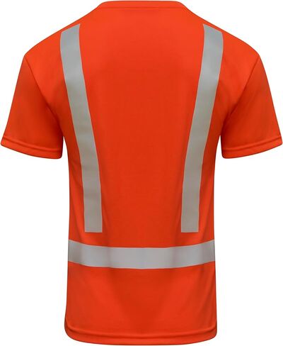 Red Kap Men's Hi-Visibility Short Sleeve Performance Core Tee, Type R, Class 2 in Saudi Arabia