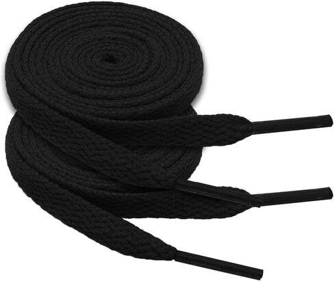 زوجان من أربطة الأحذية المسطحة من Kotii، أربطة أحذية للأحذية الرياضية وأربطة أحذية رياضية 39 بوصة - 55 بوصة استبدال أربطة الأحذية المسطحة in Kuwait