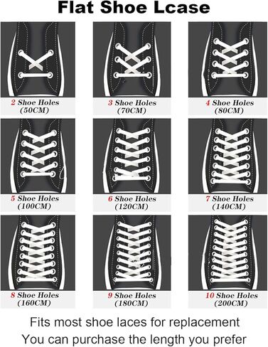 زوجان من أربطة الأحذية المسطحة من Kotii، أربطة أحذية للأحذية الرياضية وأربطة أحذية رياضية 39 بوصة - 55 بوصة استبدال أربطة الأحذية المسطحة in Kuwait