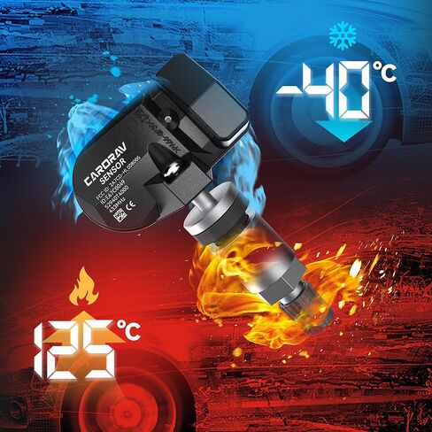 مستشعر TPMS 433 ميجا هرتز، مستشعر نظام مراقبة ضغط الإطارات مناسب لشركة Hyundai Santa Sonata Tucson Nexo Genesis، KIA EV6 EV9 NIRO، استبدل 52940T4000 52940BV100 4 قطع - 4 سيقان صمام قابلة للاستبدال in Saudi Arabia