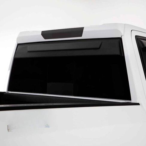 Rear Window Deflector | Smoke Acrylic | One-Piece Design | Protects Against Wind and Debris | Enhances Vehicle Aerodynamics in Saudi Arabia