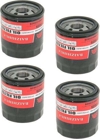 1-حزمة BAIZHIHUA 35-8M0123025 استبدال فلتر الزيت 8M0123025 متوافق مع محرك Mercury Mercruiser Quicksilver Mariner Fourstroke الخارجي 175HP 200HP 225HP 250HP 275HP 300HP 450HP V6 V8 in Kuwait