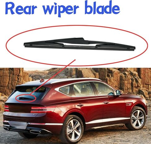 Rear wiper blade arm For Genesis GV80 2021 2022 2023 2024 Base Advanced Prestige Advanced+ Prestige Matte Prestige Signature Rear back windshield wiper blade arm in Saudi Arabia