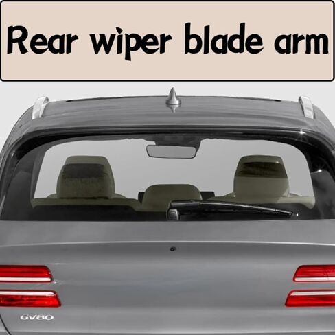 Rear wiper blade arm For Genesis GV80 2021 2022 2023 2024 Base Advanced Prestige Advanced+ Prestige Matte Prestige Signature Rear back windshield wiper blade arm in Saudi Arabia