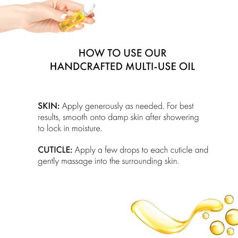 Warm Vanilla Bean Body Oil - Moisturizing Body Oil for Soft, Glowing Skin with Almond & Jojoba Oil (4 fl oz) in Kuwait