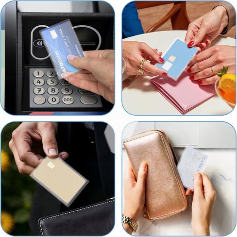 20 حزمة من الأكمام الواقية لبطاقات الضمان الاجتماعي، حامل بطاقات الرعاية الطبية الشفاف، أغطية بطاقات الائتمان البلاستيكية الناعمة المقاومة للماء لبطاقات العمل/الهوية/الخصم in Saudi Arabia