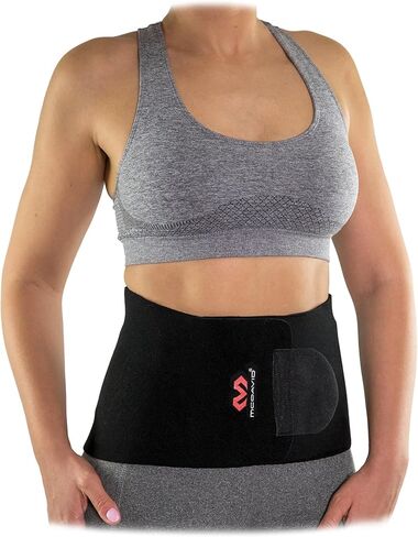 McDavid Waist / Belly Trimmer Belt for Women and Men. Extra Support. Love Handles Fat Burning Sauna Waist Trainer - Promotes Healthy Sweat, Weight Loss, Lower Back Posture in Saudi Arabia