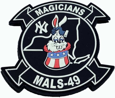 MALS-49 Magicians PVC Patch –Hook and Loop in Saudi Arabia