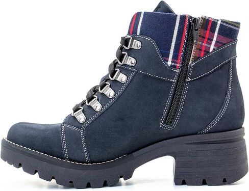 حذاء Dromedaris النسائي Kodiak Tartan، كحلي، EU 40M in Kuwait