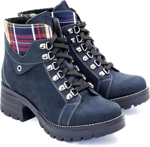 حذاء Dromedaris النسائي Kodiak Tartan، كحلي، EU 40M in Kuwait