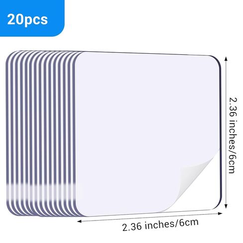 Double Sided Adhesive Pads, 20 Pcs Clear Heavy Duty Mounting Tape Waterproof Sticky Pads Removable Wall Tape for Walls, Hanging Pictures, DIY Craft, Home, Office in Saudi Arabia