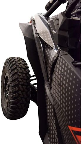 Tusk UTV Fender Flare Kit Black Compatible with Can-Am Maverick X3/Max X RS Turbo RR Smart-Shox 72 Inch 2021-2024/X3 DS Turbo 64 Inch 2021-2025 in Saudi Arabia