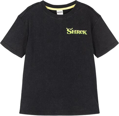 تي شيرت DreamWorks Shrek بأكتاف منسدلة للأطفال والكبار مقاسات (4T - 2XL) in Saudi Arabia