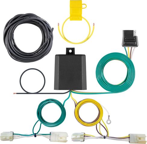 CURT 56425 Vehicle-Side Custom 4-Pin Trailer Wiring Harness, Fits Select Nissan Murano in Kuwait