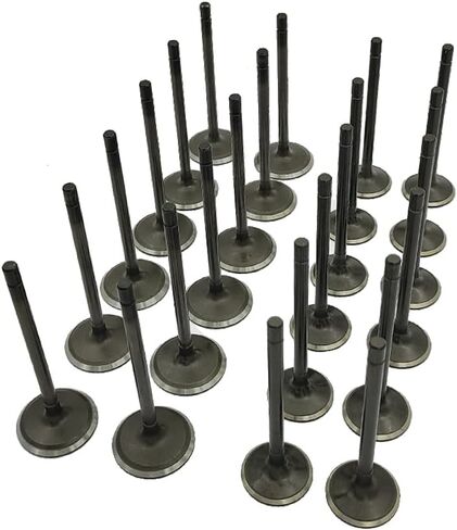 24Pcs Engine Intake & Exhaust Valves Fit for Chevy Camaro Malibu Traverse GMC Acadia for Cadillac CTS SRX for Pontiac G6 G8 3.6L 2004-2011, Replace 12610931 12621548 in Saudi Arabia