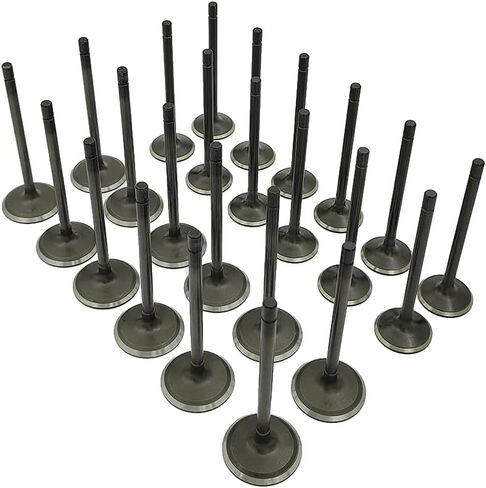 24Pcs Engine Intake & Exhaust Valves Fit for Chevy Camaro Malibu Traverse GMC Acadia for Cadillac CTS SRX for Pontiac G6 G8 3.6L 2004-2011, Replace 12610931 12621548 in Saudi Arabia
