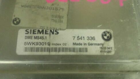 Engine ECM Electronic Control Module Excluding 03-05 Compatible with BMW 330i 7 541 336 7541336 in Saudi Arabia