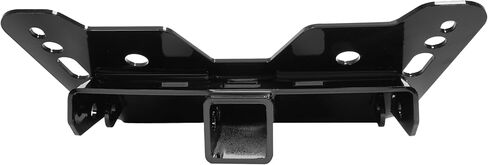 Lower Front Trailer Hitch Compatible with 2010-2023 Polaris Ranger 400/500 / 800 Midsize & 2009-2024 Polaris Ranger 570/700 / 800/900 Full-Size Black Receiver Hitch Steel Powder Coated in Saudi Arabia