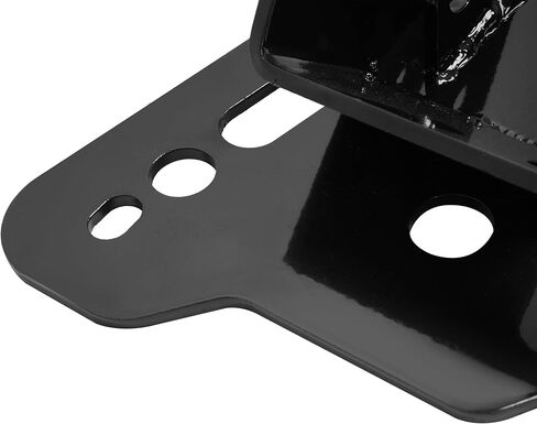 Lower Front Trailer Hitch Compatible with 2010-2023 Polaris Ranger 400/500 / 800 Midsize & 2009-2024 Polaris Ranger 570/700 / 800/900 Full-Size Black Receiver Hitch Steel Powder Coated in Saudi Arabia