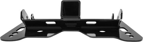Lower Front Trailer Hitch Compatible with 2010-2023 Polaris Ranger 400/500 / 800 Midsize & 2009-2024 Polaris Ranger 570/700 / 800/900 Full-Size Black Receiver Hitch Steel Powder Coated in Saudi Arabia