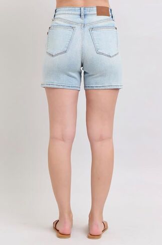 Judy Blue Double Button Denim Shorts in Saudi Arabia