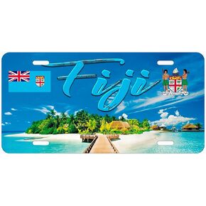 Fiji Pier Novelty Car Auto License Plate in Kuwait