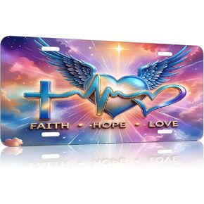 Redeemed by Jesus Galatians 3:13.Decorative Front License Plate Cover.Wall Decoration.Vehicle Decoration.Female License plate6x12inch 4(Holes)(Yellow) in Kuwait