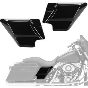 Side Cover Panel for Touring, Road King, Road Glide, Electra Glide, Street Glide 1997-2007（ Vivid Black） in Kuwait