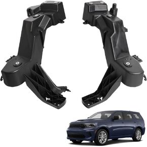 68227827AA Headlight Bracket Pair Fit for 2014-2026 Dodge Durango Headlamp Support Retainer Mounting Set Driver and Passenger Side Replaces 68227826AA in Kuwait