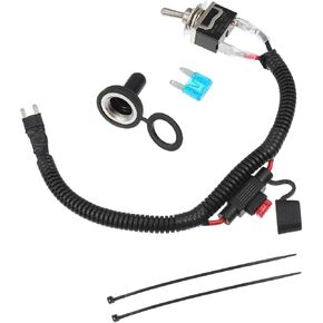 1 Set 37.5cm 14.76" Universal Automotive Switched Fuse Bypass Kit Fuse Bypass Switch Replacement Car Parts in Kuwait