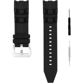 حزام ساعة مطاطي متوافق مع Invicta Pro Diver 6977 6978 6981 6983 6984 6986 6991 6996 26 مم بديل حزام السيليكون للرجال والنساء in Kuwait